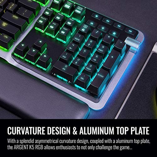 Thermaltake ARGENT K5 RGB RGB Wired Mechanical Gaming Keyboard image