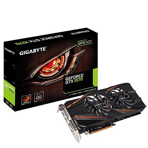 Gigabyte WINDFORCE OC GeForce GTX 1070 8GB GDDR5 Black / Orange image