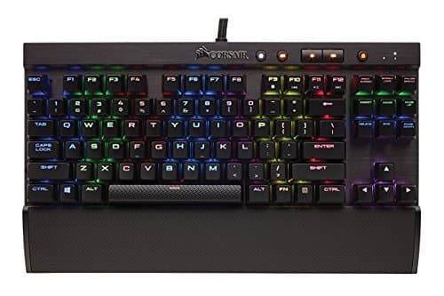 Corsair K65 LUX RGB Wired Cherry MX Red Mechanical Gaming Keyboard image