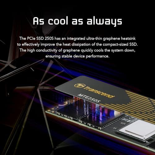 Transcend 250S 4TB SSD M.2 PCIe 4.0 NVMe image