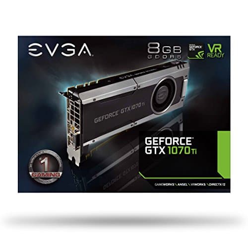 EVGA GAMING GeForce GTX 1070 Ti 8GB GDDR5 Silver / Black image