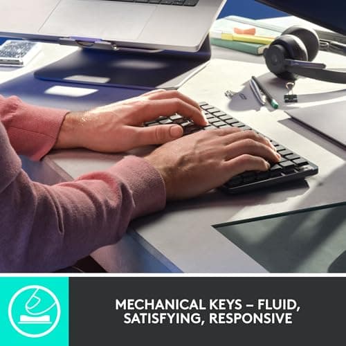 Logitech MX Mechanical Mini Wireless Slim Keyboard image