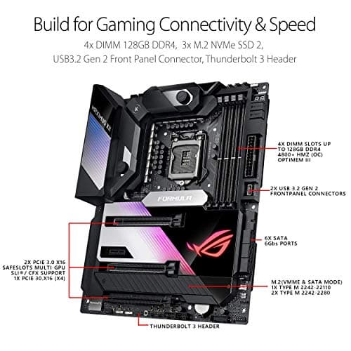 Asus Z490 ROG MAXIMUS XII FORMULA DDR4 ATX image