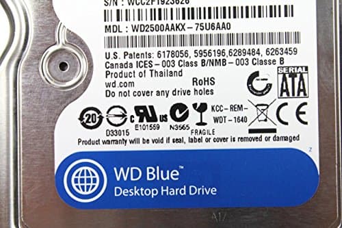 Western Digital Caviar Blue 250GB HDD 3.5" 7200RPM SATA 6.0 Gb/s image