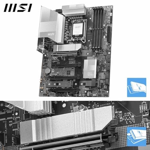 MSI B860 PRO B860-P WIFI LGA1851 DDR5 ATX image