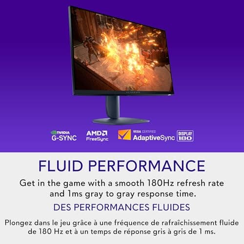 Dell Alienware AW2725DM 27" 1440p 180Hz IPS Monitor image