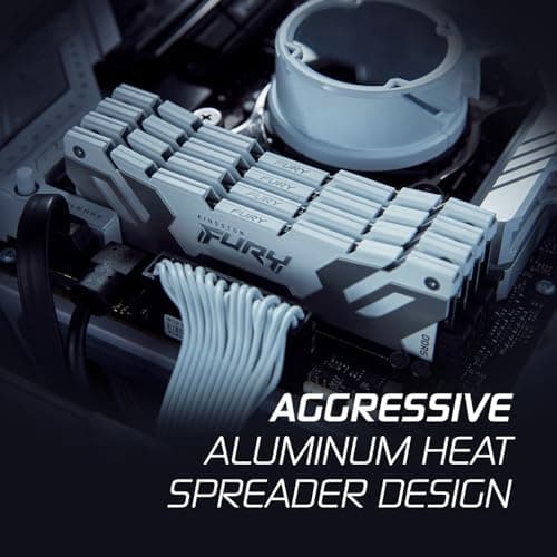 Kingston FURY Renegade Silver / White DDR5-6000 CL32 32GB (1x32GB) image