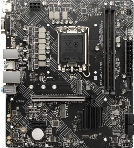 MSI H610 PRO H610M-B LGA1700 DDR4 Micro ATX image