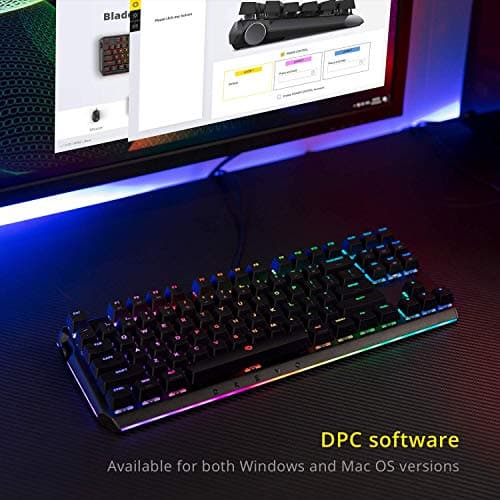 Drevo BladeMaster TE RGB Wired Gateron Red Mechanical Gaming Keyboard image