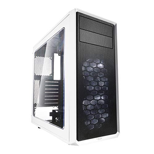 Fractal Design Focus G ATX Mid Tower White with Acrylic Side Panel and USB 3.2 Gen 1 Type-A, USB 2.0 Type-A Front Panel image