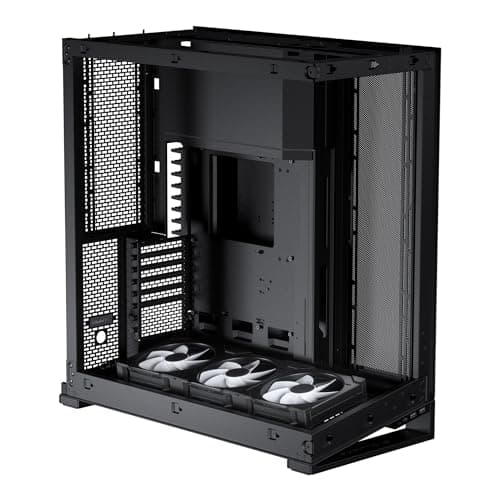 Phanteks NV9 ATX Full Tower Black with Tempered Glass Side Panel and USB 3.2 Gen 2 Type-C, USB 3.2 Gen 1 Type-A image