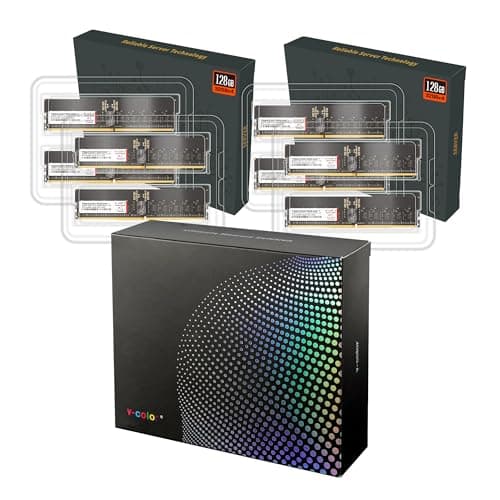 V-Color TRA532G72D834O Black Registered DDR5-7200 CL34 256GB (8x32GB) image