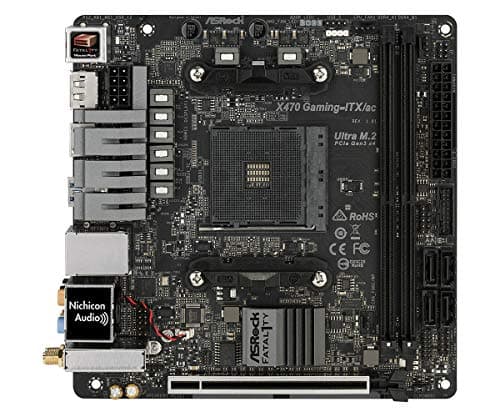 ASRock X470 Fatal1ty Gaming-ITX/ac DDR4 Mini ITX image