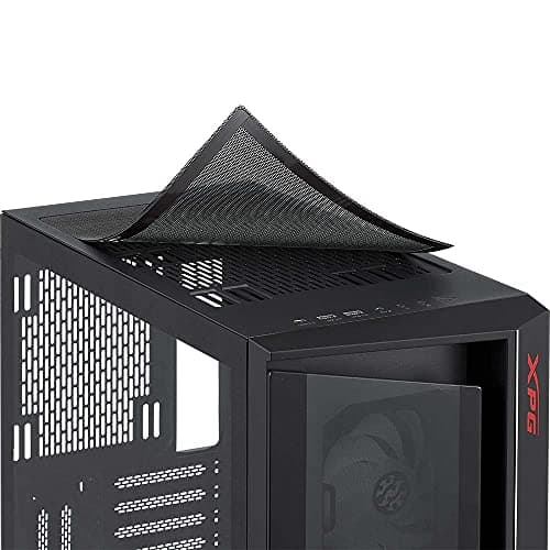 ADATA XPG CRUISER ATX Mid Tower Black with Tempered Glass Side Panel and USB 3.2 Gen 2 Type-C, USB 3.2 Gen 1 Type-A image