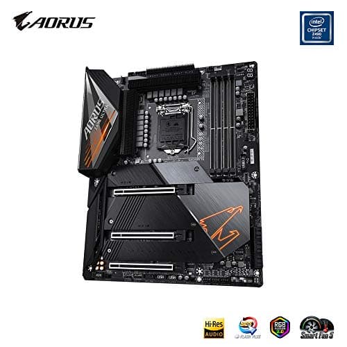 GIGABYTE Z490 AORUS ULTRA LGA 1200 Intel Z490 ATX Motherboard with Triple M.2, SATA 6Gb/s, USB 3.2 Gen 2, WIFI 6, 2.5 GbE LAN image