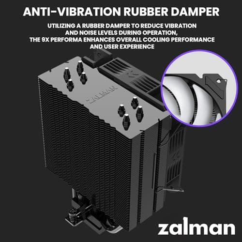 Zalman CNPS9X Performa Air ARGB 157mm Black image