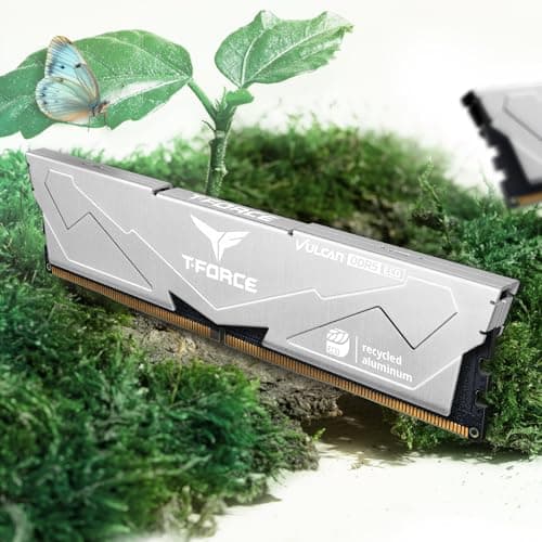 TEAMGROUP T-Force Vulcan Eco Silver DDR5-6000 CL30 32GB (2x16GB) image