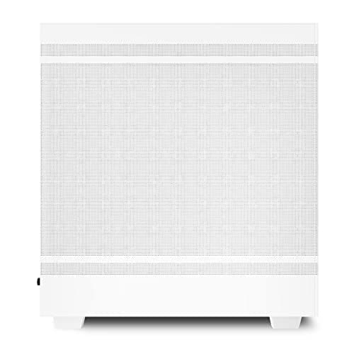 SHARKOON Rebel C50 ATX Mid Tower White Mesh Side Panel with USB 3.2 Gen 2 Type-C and USB 3.2 Gen 1 Type-A image