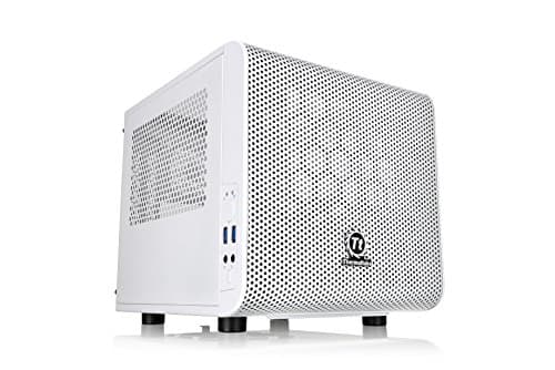 Thermaltake Core V1 Mini-ITX Desktop White Acrylic Side Panel image