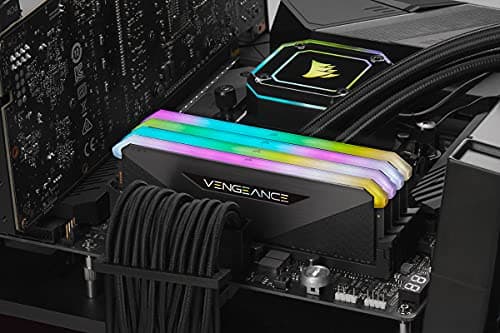 Corsair Vengeance RGB RT Black DDR4-3200 CL16 64GB (4x16GB) image
