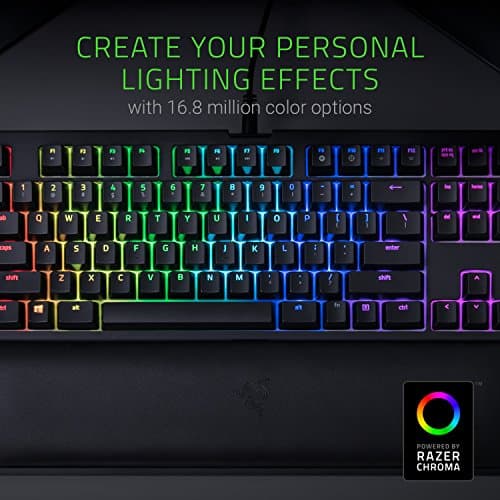 Razer BlackWidow Tournament Edition Chroma V2 RGB Wired Mechanical Gaming Keyboard image