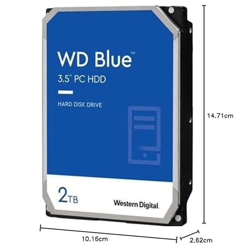 Western Digital Blue 2TB HDD 3.5" SATA image