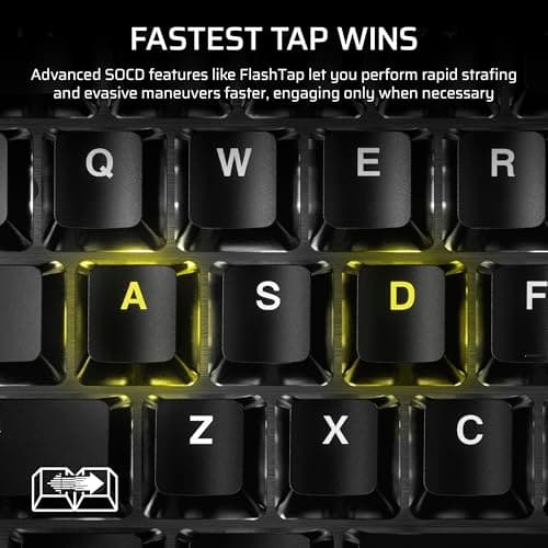 Corsair K70 PRO TKL ABS RGB Wired Gaming Keyboard image