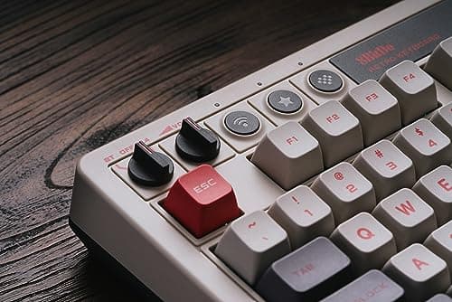 8BitDo Retro N Wired/Bluetooth/Wireless Gaming Keyboard image