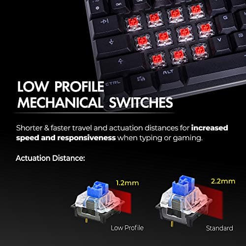 Tecware Phantom L RGB Wired Gaming Keyboard image