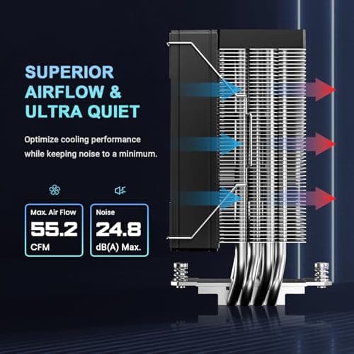 ID-COOLING FROZN A410 SE Air 152mm 55.2 CFM Black image