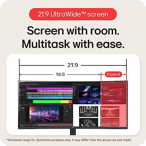 LG 34WQ500-B 34" 2560x1080 100Hz IPS Monitor image