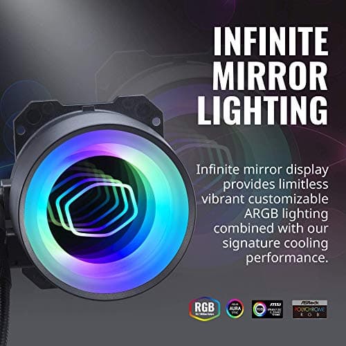 Cooler Master MasterLiquid ML360 Mirror Water 360mm Black image
