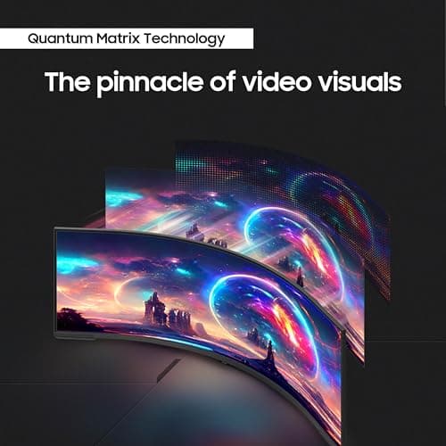 Samsung Odyssey Neo G95NC 57" 7680 x 2160 240Hz VA Curved Monitor image