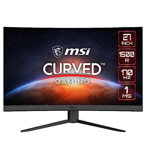MSI Optix G27C4 E2 27" 1080p 170Hz VA Curved Monitor image