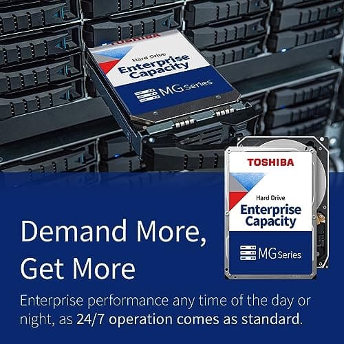 Toshiba MG09 512e 12 TB HDD 7200 RPM 3.5" SATA 6.0 Gb/s image
