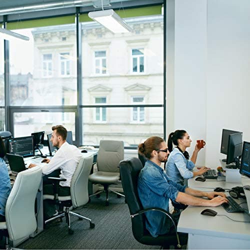 VicTsing Computer Mouse 2 Pack, 2019 Upgraded USB Mouse Optical Wired Mouse with 25% Higher Effeciency for Office Work, Compatible with Computer Laptop, PC, Desktop, Windows 7/8/10/XP, Vista and Mac image