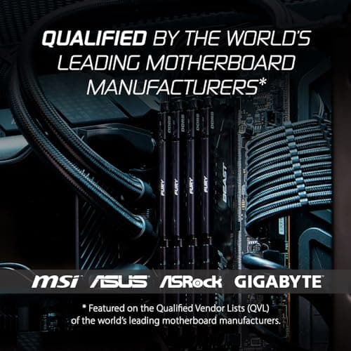 Kingston FURY Beast Black DDR5-6400 CL32 64GB (2x32GB) image