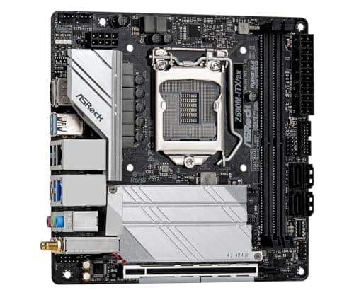 ASRock Z590M-ITX/ax LGA 1200 Mini ITX Intel Motherboard image