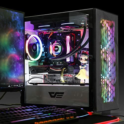 darkFlash DLM 21 MicroATX Mid Tower Black Tempered Glass Side Panel image