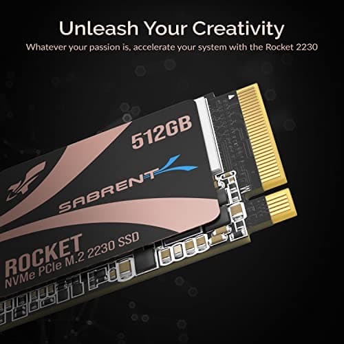 Sabrent Rocket 4.0 512GB SSD M.2-2230 PCIe 4.0 X4 NVMe image
