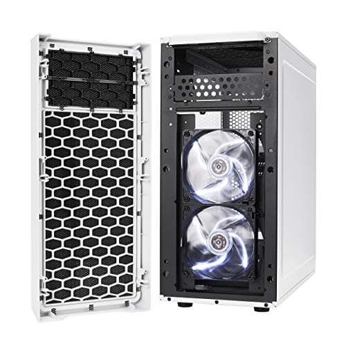Fractal Design Focus G ATX Mid Tower White with Acrylic Side Panel and USB 3.2 Gen 1 Type-A, USB 2.0 Type-A Front Panel image
