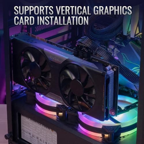 Aerocool Prism V2 RGB ATX Mid Tower Black with Tempered Glass image