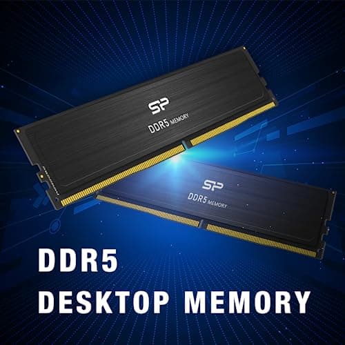 Silicon Power SP032GBLVU560FD2AD Black DDR5-5600 CL46 32GB (2x16GB) image