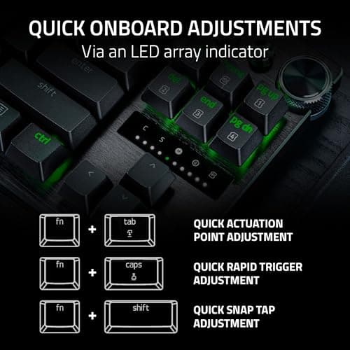 Razer Huntsman V3 Pro RGB Wired Razer Analog Optical Switch Gen-2 Gaming Keyboard image