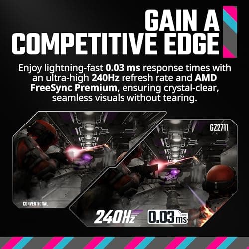 Cooler Master Tempest GZ2711 27" 1440p 240Hz OLED Monitor image