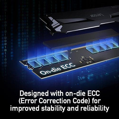 Lexar Ares RGB Black / Silver DDR5-6400 CL32 32GB (2x16GB) image