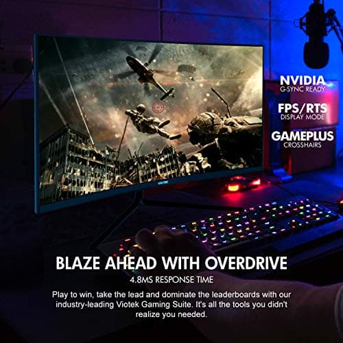 VIOTEK GNV27DB 27" 1440p 144Hz VA Curved Monitor image