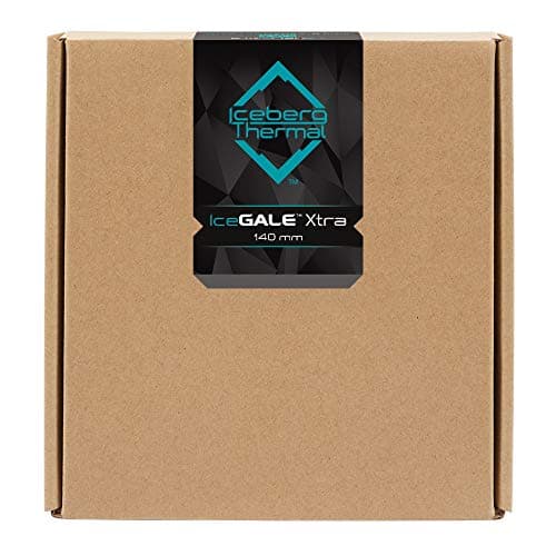 Iceberg Thermal IceGALE Xtra 140mm Gray PWM 169 CFM 2-Pack image