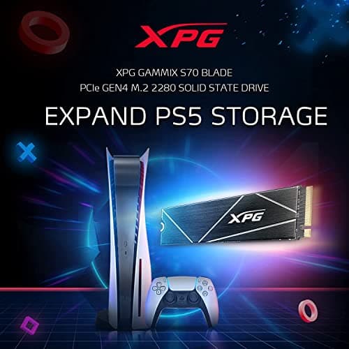 ADATA XPG GAMMIX S70 Blade 2TB SSD M.2-2280 PCIe 4.0 X4 NVMe image