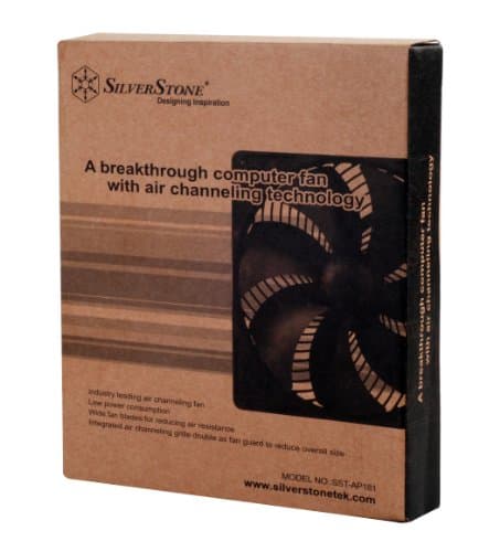 Silverstone Air Penetrator 180mm Black image